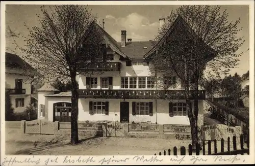 Ak Bad Tölz in Oberbayern, Pension Wagner, Buchnerstraße 12