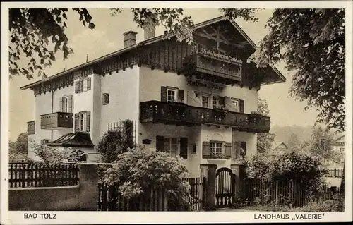 Ak Bad Tölz in Oberbayern, Landhaus Valerie, Buchnerstraße