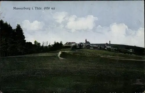 Ak Masserberg in Thüringen, Gesamtansicht