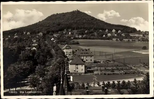 Ak Görlitz in der Lausitz, Landeskrone