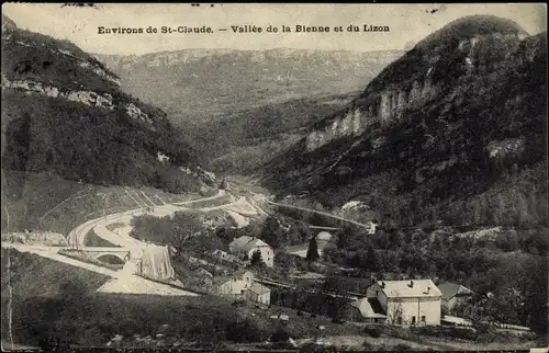 Ak Saint Claude Jura, Vallee de la Bienne et du Lizon