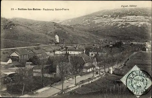 Ak Salins les Bains Jura, Faubourg Saint Pierre