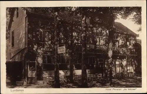 Ak Lunteren Ede Gelderland, Hotel Pension de Veluwe