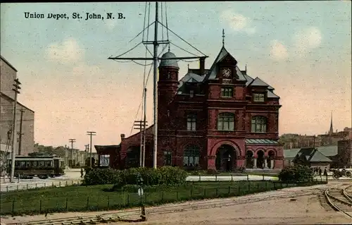 Ak St John New Brunswick Kanada, Union Depot