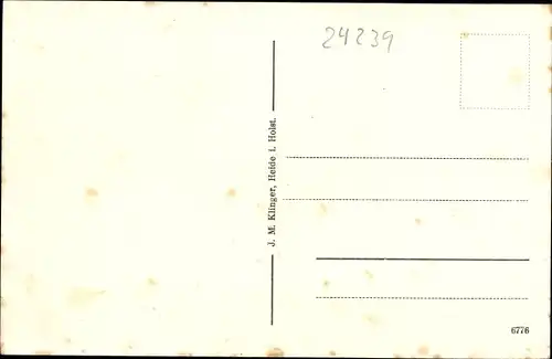 Ak Achterwehr in Schleswig Holstein, Straßenpartie im Ort