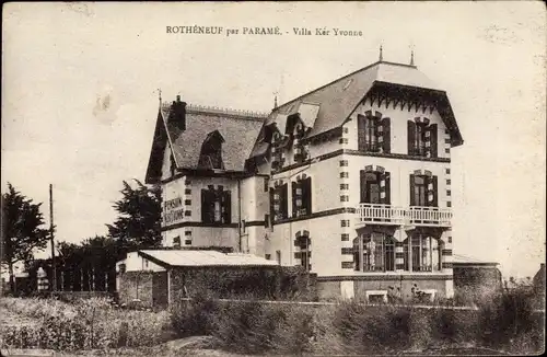 Ak Rotheneuf Ille-et-Vilaine, Villa Ker Yvonne