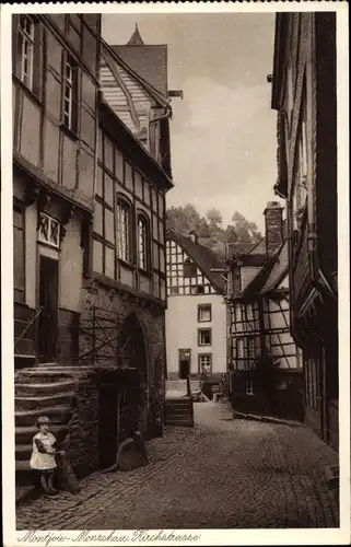 Ak Monschau Montjoie in der Eifel, Kirchstraße