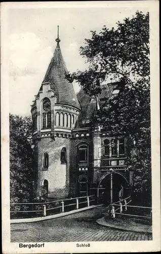 Ak Hamburg Bergedorf, Schloss