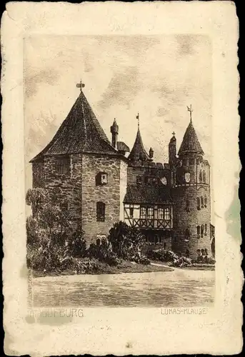 Künstler Ak Jander, Carl, Magdeburg an der Elbe, Lukas Klause