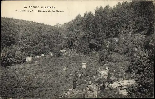 Ak Gentioux Creuse, Gorges de la Maude