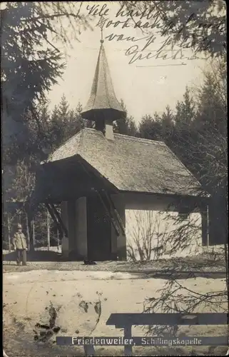 Foto Ak Friedenweiler im Schwarzwald, Schillingskapelle