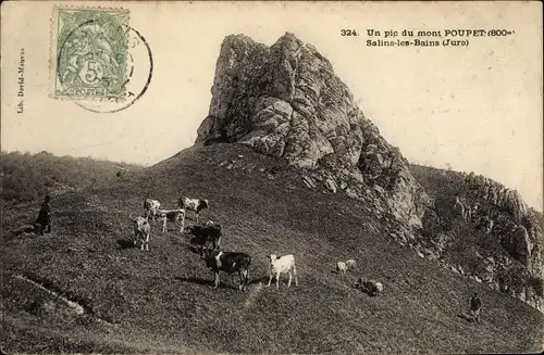 Ak Salins les Bains Jura, Un pic du mont Poupet