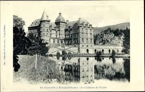 Ak Le Bourg d'Oisans Isère, Le Chateau de Vizille