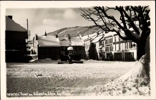 Ak Villard de Lans Isere, La Place