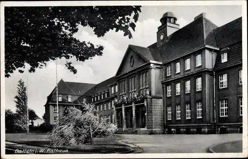 Ak Datteln im Ruhrgebiet, Rathaus