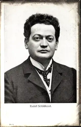 Ak Schauspieler Rudolf Schildkraut, Portrait