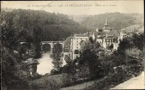 Ak La Celle Dunoise Creuse, Vallee de la Creuse