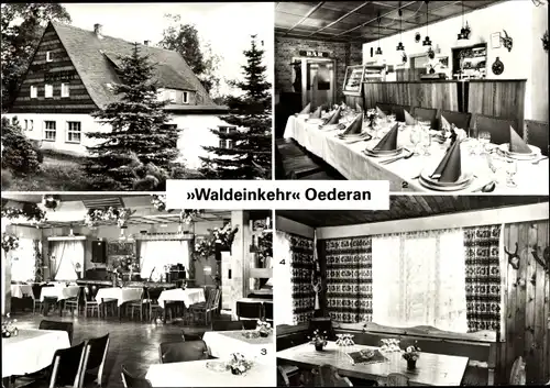 Ak Oederan Sachsen, Gasthof Waldeinkehr