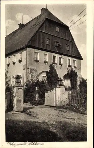 Ak Mildenau im Erzgebirge, Lehngericht