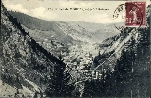 Ak Morez de Jura, Vue generale