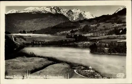 Ak Laffrey Isère, Panorama vom Ort