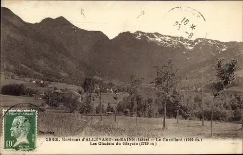 Ak Allevard les Bains Isère, Le Curtillard, Les Glaciers du Gleyzin
