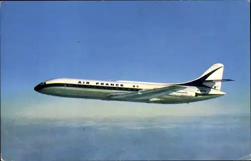 Ak Französisches Passagierflugzeug, Air France, Caravelle