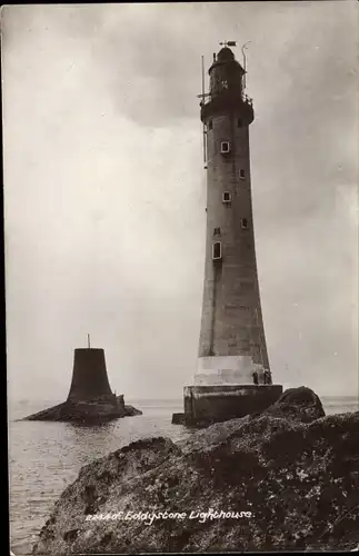 Ak Eddystone South-West England, Lighthouse