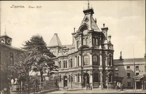 Ak Tiverton Devon South West England, Town Hall