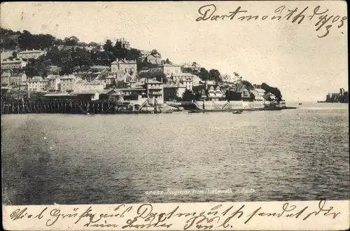 Ak  Dartmouth South West England, View