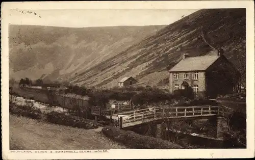 Ak Boundary South West England, Somerset Clenk House