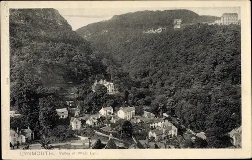 Ak Lynmouth Devon, Valley of West Lyn