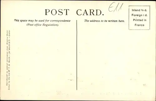 Künstler Ak Exeter South West England, St. Catherine's Alms Houses