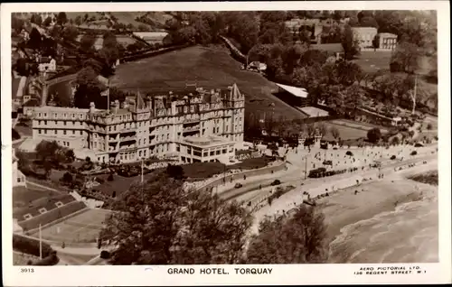 Ak Torquay South West England, Grand Hotel