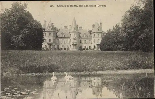 Ak Genouillac Creuse, Chateau de Moisse