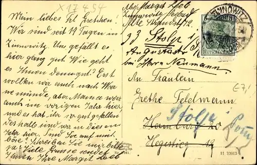 Ak Ostseebad Zinnowitz auf Usedom, Villen