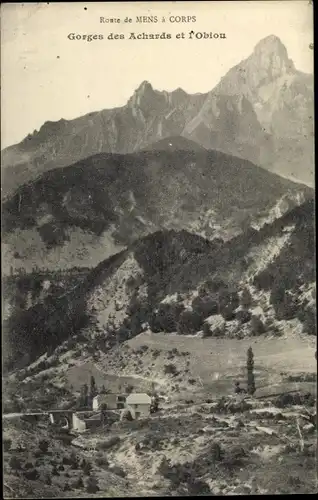 Ak Mens Isere, Gorges des Achards et l'Obiou