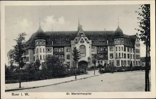 Ak Buer Gelsenkirchen im Ruhrgebiet, St. Marienhopital