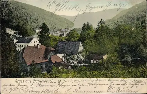 Ak Dahlerbrück Schalksmühle im Sauerland, Panorama