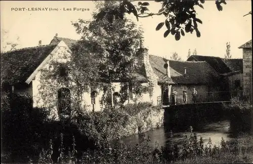 Ak Port Lesney Jura, Les Forges