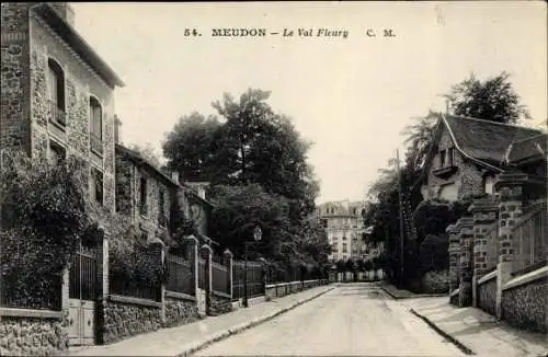 Ak Meudon Hauts de Seine, Le Val Fleury