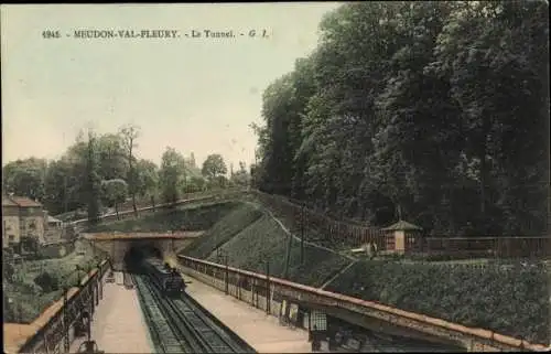 Ak Meudon val Fleury Hauts de Seine, Le Tunnel