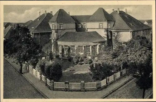 Ak Radeburg Sachsen, Haushaltungsschule