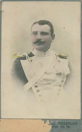 Kabinett Foto Deutscher Soldat, Kaiserreich