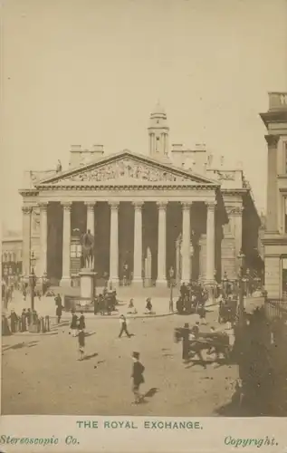 Kabinett Foto The Royal Exchange London