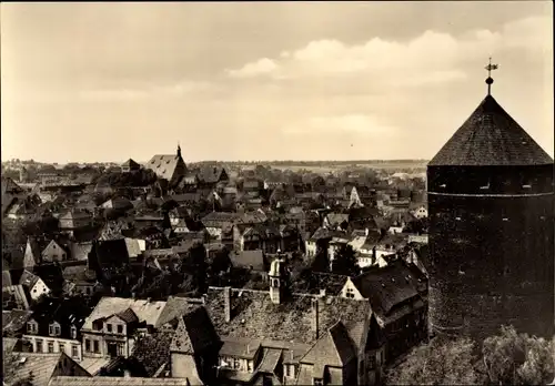 Ak Freiberg in Sachsen, Stadtübersicht