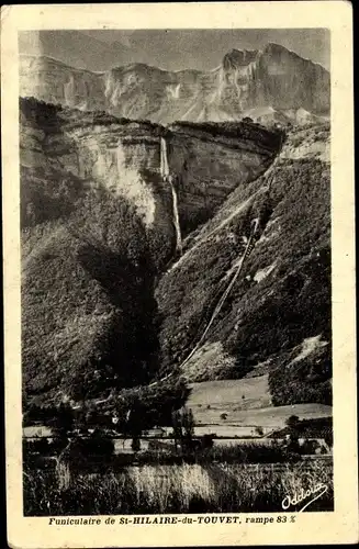 Ak Saint Hilaire du Touvet Isere, Blick auf den Ort