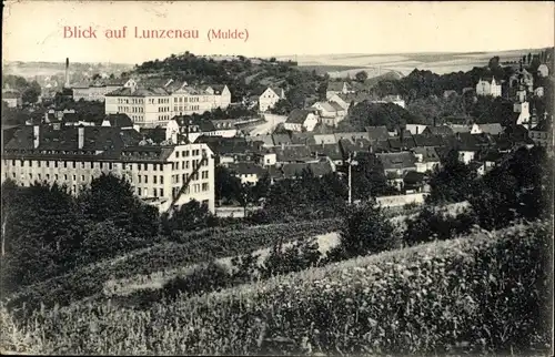 Ak Lunzenau in Sachsen, Panorama