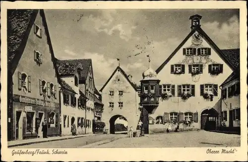 Ak Gräfenberg Oberfranken, Oberer Markt