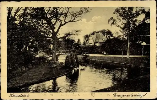 Ak Heemstede Groenendaal, Crayenestersingel